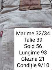 Blugi Levi's 501 - marimea M/L W32 - Femei