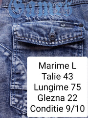 Blugi 2/3 Vintage - marimea L - Femei