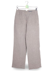 Pantaloni Marc O'Polo bej-gri mărime M vedere din față second-hand premium