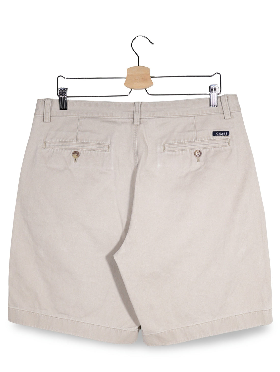 Pantaloni scurti CHAPS bej mărime M vedere din spate second-hand premium
