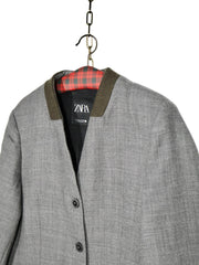 Sacou (100%lana) Zara - marimea S (oversize) - Femei