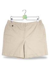 Pantaloni scurti Lands' End bej mărime XL vedere din față second-hand premium