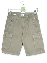 Pantaloni scurti Jack&Jones verde-kaki mărime XS vedere din față second-hand premium