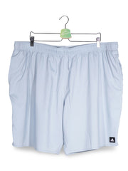 Pantaloni scurti Adidas albastru deschis mărime 3XL vedere din față second-hand premium