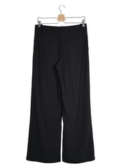 Pantaloni ZARA negru mărime S vedere din spate second-hand premium