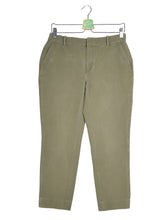 Pantaloni Brooks Brothers verde olive mărime XS vedere din față second-hand premium