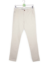 Pantaloni JACK&JONES bej deschis mărime S vedere din față second-hand premium