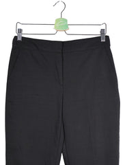 Pantaloni ZARA negru mărime M detaliu material și croială second-hand premium