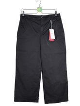 Pantaloni s.Oliver negru mărime L vedere din față second-hand premium