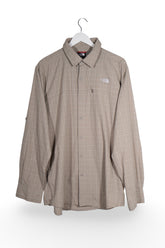 Cămașă - THE NORTH FACE bej din nylon cu croială relaxată – XL – Bărbați - fata