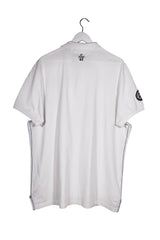 Tricou - Camp David alb din bumbac cu detalii contrastante – 3XL – Bărbați - spate
