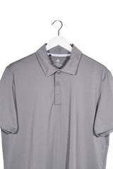 Tricou - Adidas gri din material tehnic cu croială simplă – M – Bărbați - detaliu