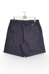 Pantaloni scurți - RALPH LAUREN bleumarin din bumbac cu croiala relaxata – XL – Bărbați - detaliu