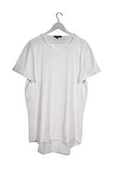 Tricou - Tigha alb cu croială lejeră – XXL – Bărbați - fata