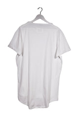 Tricou - Tigha alb cu croială lejeră – XXL – Bărbați - spate