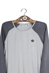 Bluză - Naketano gri din viscoza cu croiala raglan – XL – Bărbați - detaliu