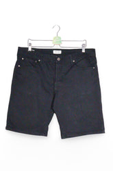 Pantaloni scurți - JACK&JONES negri din bumbac cu croiala dreapta – XL – Bărbați - fata