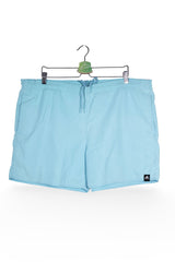 Pantaloni scurți - Adidas albastru deschis din material usor, cu croiala relaxata – XXL – Bărbați - fata