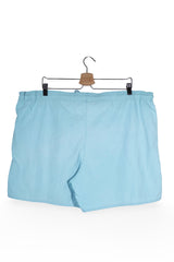 Pantaloni scurți - Adidas albastru deschis din material usor, cu croiala relaxata – XXL – Bărbați - spate