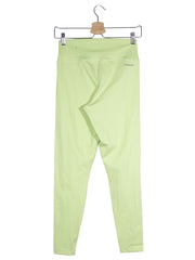 Colanti adidas verde deschis mărime M vedere din spate second-hand premium