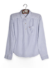 Cămașă Hollister cu dungi albastre – XS – Femei - imagine 1
