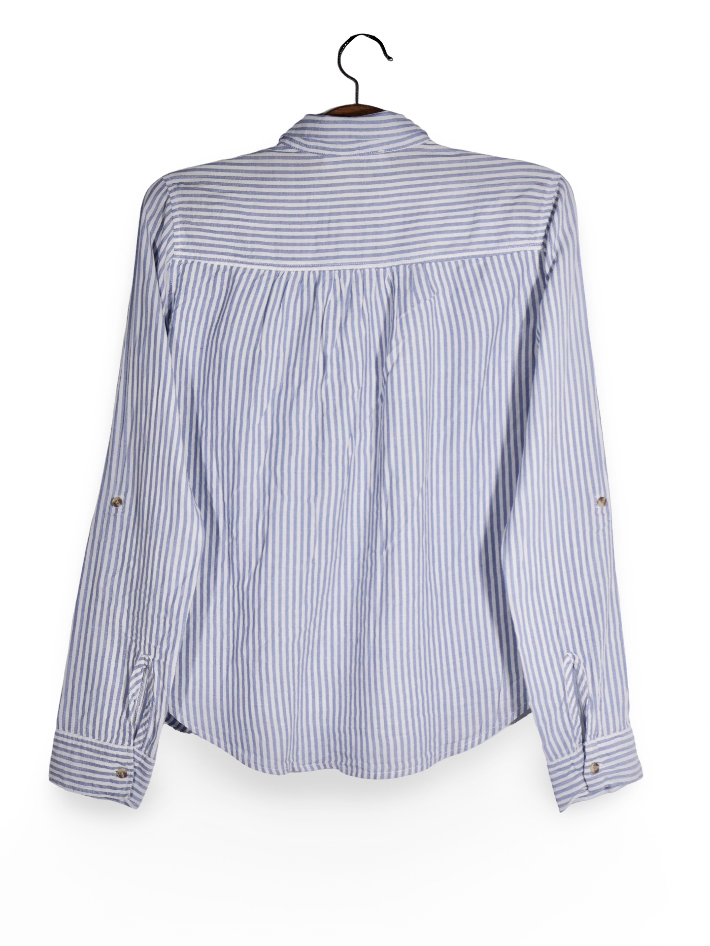 Cămașă Hollister cu dungi albastre – XS – Femei - imagine 3
