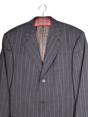Sacou BOSS Hugo Boss cu dungi fine diplomat – M – Bărbați - imagine 2
