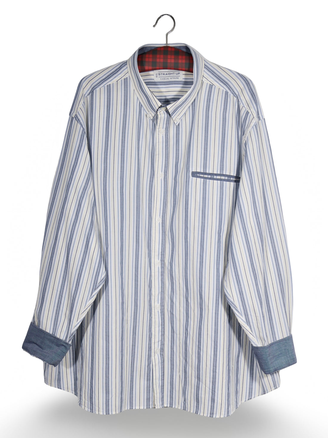 Cămașă Alte Branduri cu dungi pastelate – 4XL – Bărbați - imagine 1