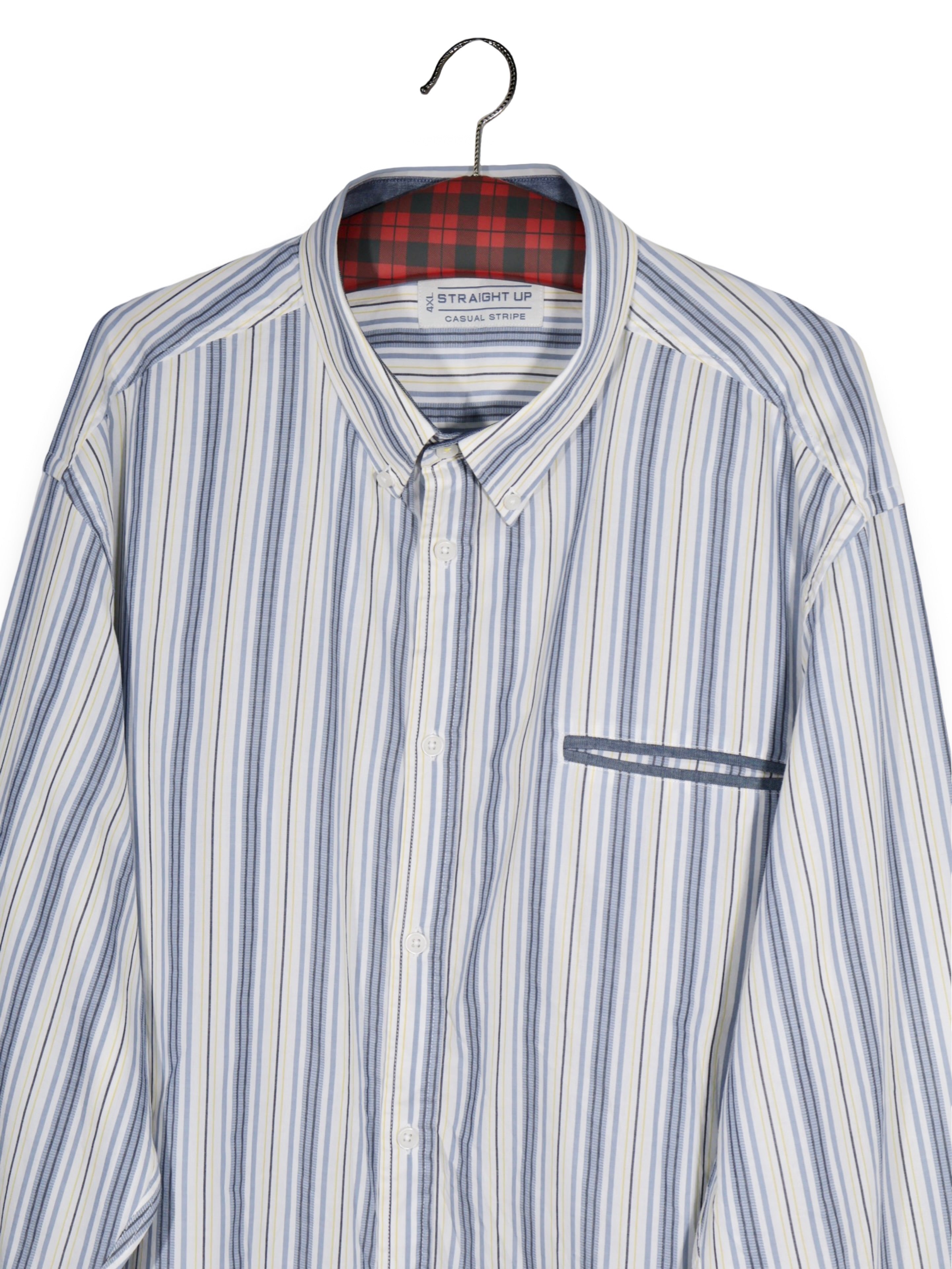 Cămașă Alte Branduri cu dungi pastelate – 4XL – Bărbați - imagine 2