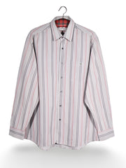 Cămașă LACOSTE cu dungi verticale fine – XL – Bărbați - imagine 1