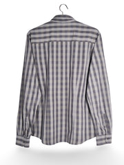 Cămașă Wrangler gri cu carouri – M – Bărbați - imagine 3