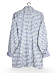 Cămașă OLYMP alb cu imprimeu floral – XL – Bărbați - imagine 3