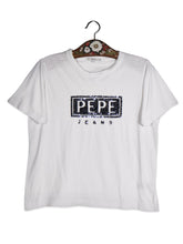 Tricou Pepe Jeans alb din 100%bumbac – XL – Femei - imagine 1
