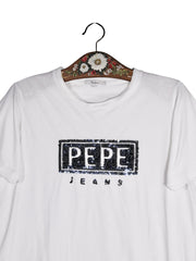 Tricou Pepe Jeans alb din 100%bumbac – XL – Femei - imagine 2
