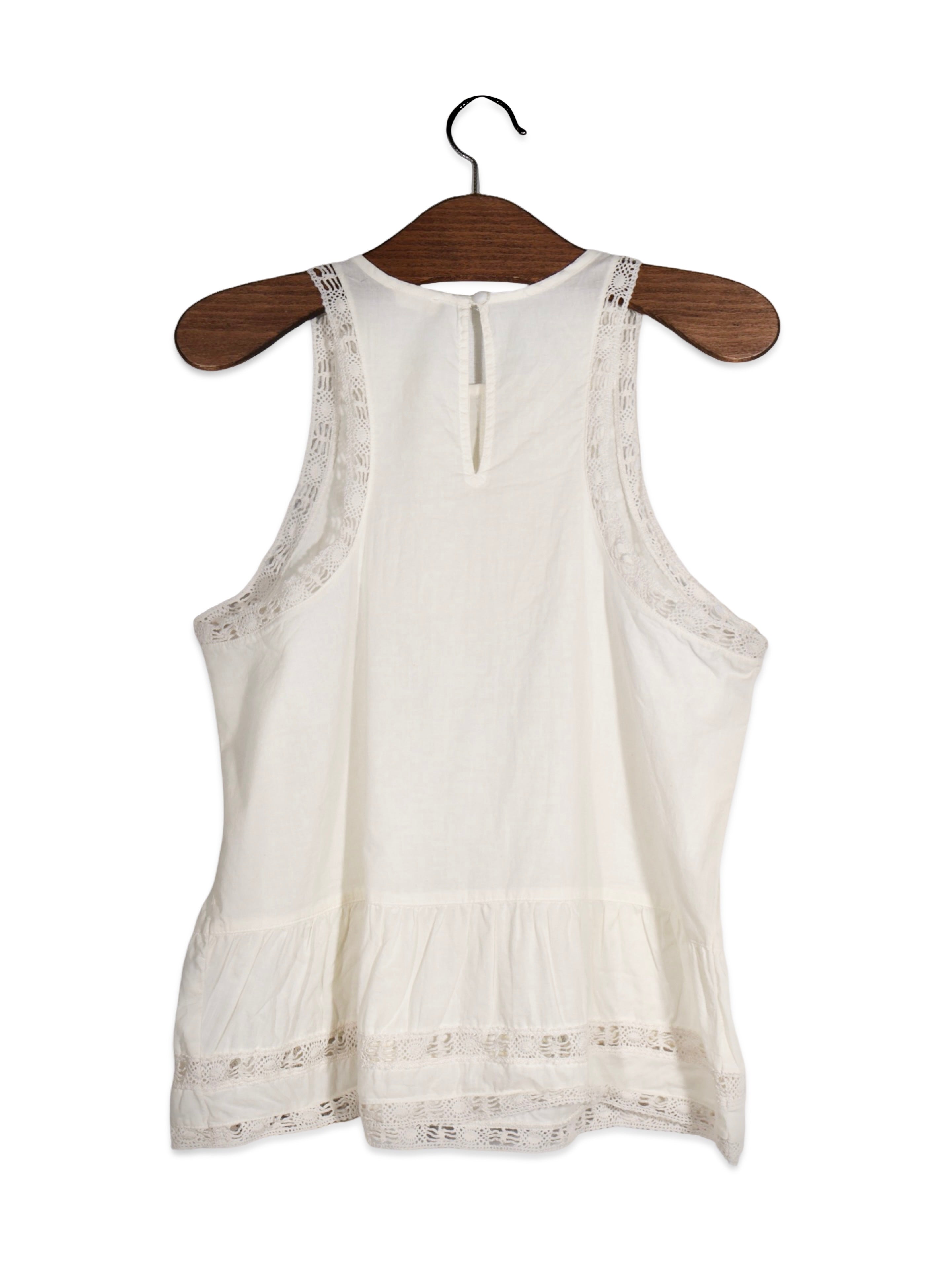 Top Hollister cu dantelă fină – M – Femei - imagine 3