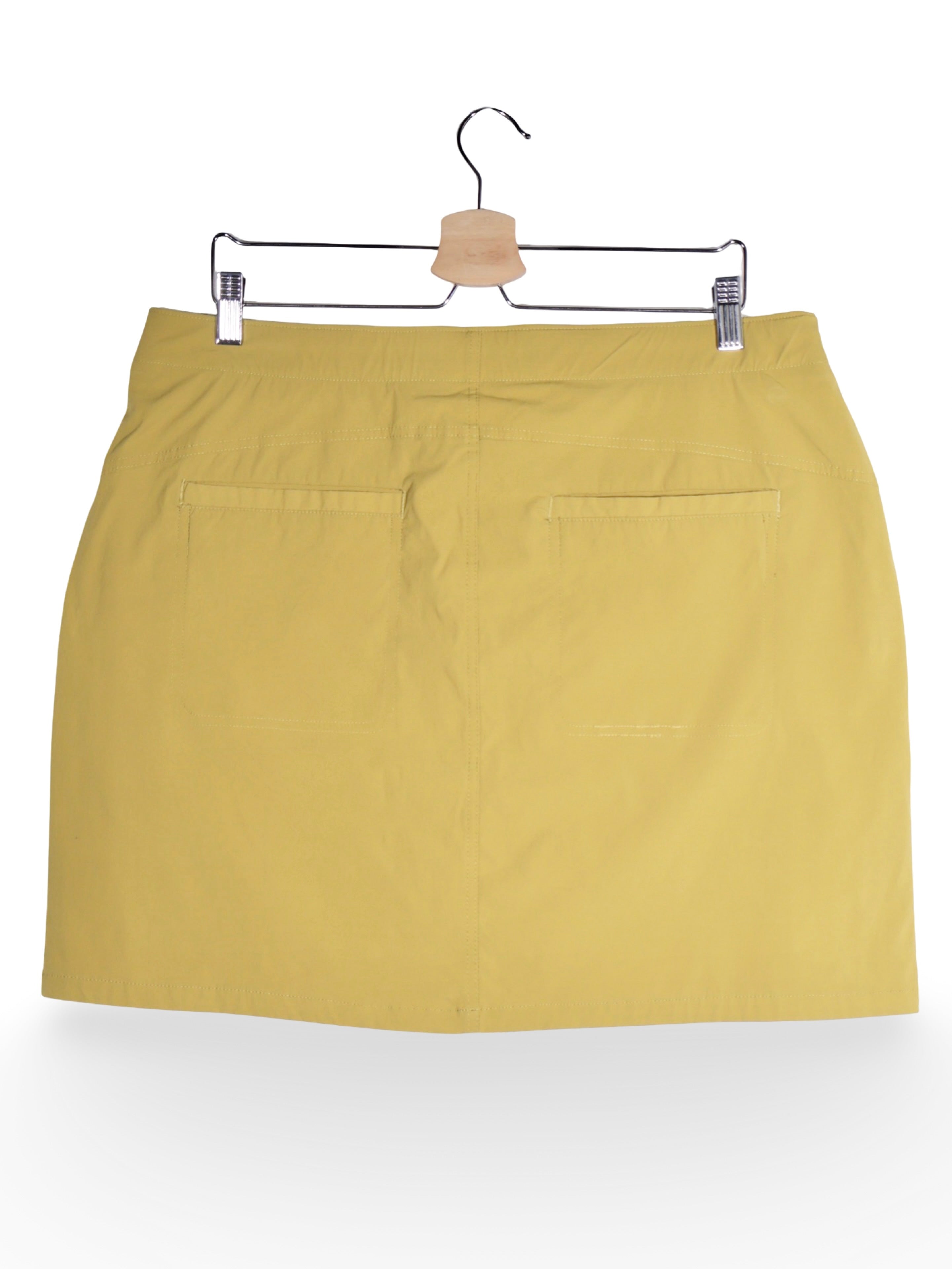 Fustă Eddie Bauer mustar cu croiala sport – XL – Femei - imagine 3
