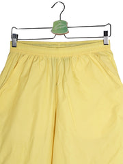 Pantaloni NIKE galbeni din nylon – L – Femei - imagine 2