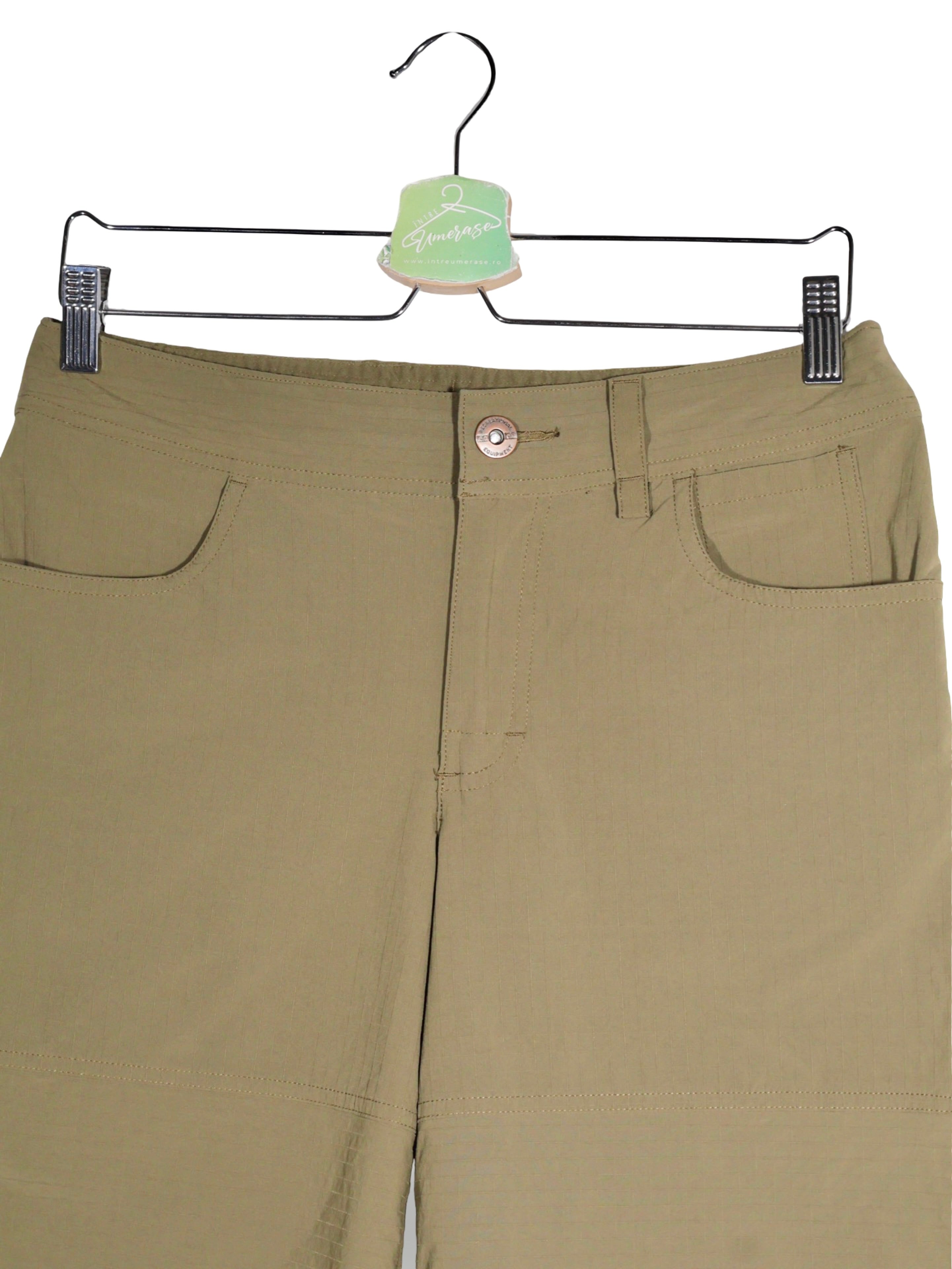 Pantaloni Alte branduri kaki din material elastic – M – Femei - imagine 3