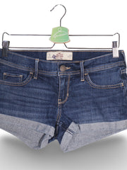 Blugi Hollister din denim cu mansete intoarse – S – Femei - imagine 2