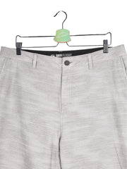 Pantaloni scurți - Quiksilver gri deschis texturat – XL – Bărbați - detaliu