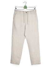 Pantaloni Zara din in crem cu croială dreaptă – S – Bărbați - imagine 1