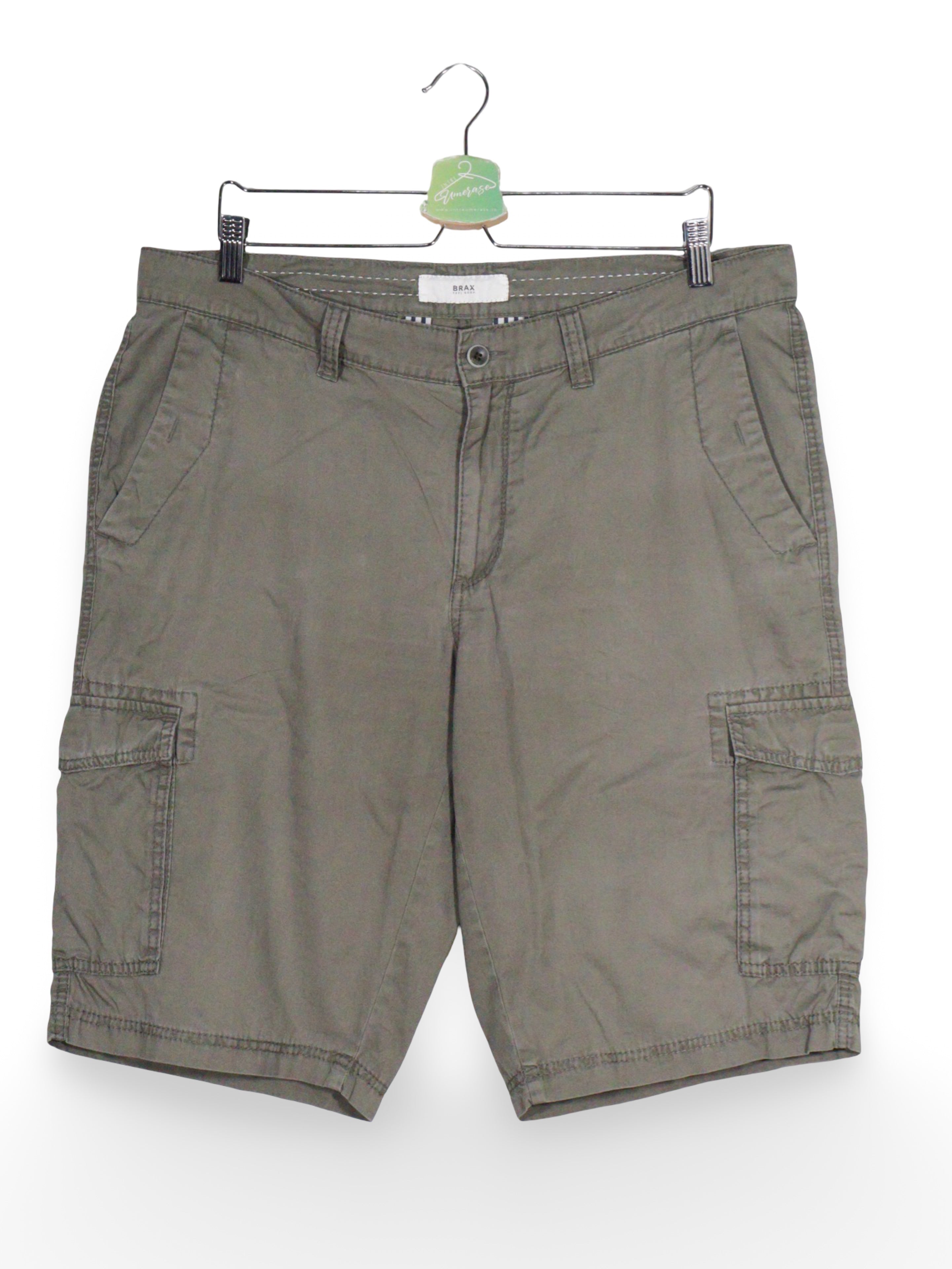 Pantaloni BRAX kaki cu buzunare cargo – XL – Bărbați - imagine 1