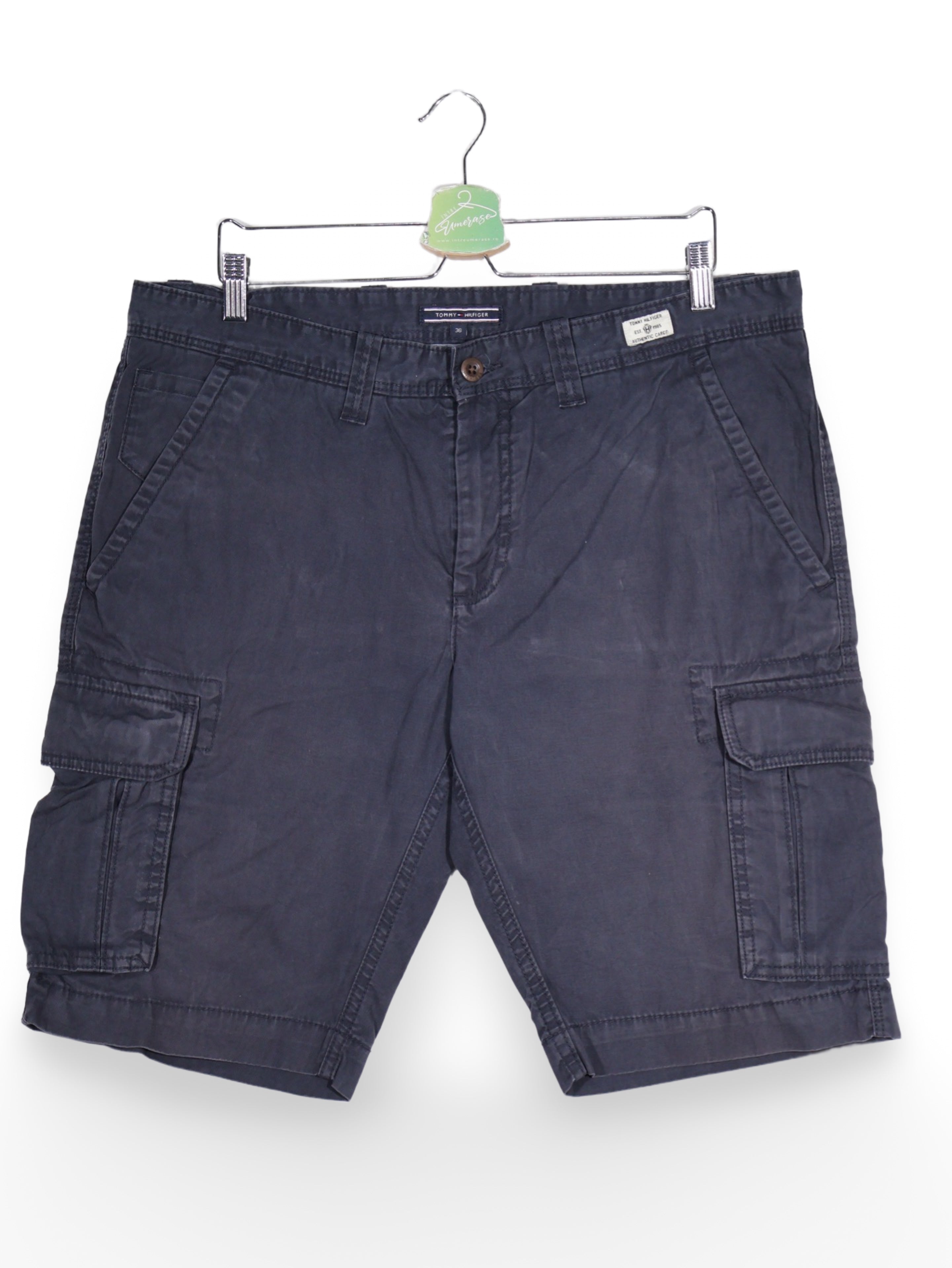 Pantaloni scurți Tommy Hilfiger bleumarin din bumbac organic – XL – Bărbați - imagine 1