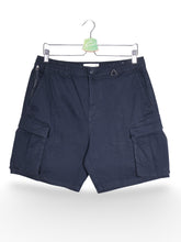 Pantaloni PULL&BEAR bleumarin cu buzunare cargo – S – Bărbați - imagine 1