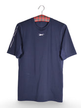Tricou Reebok bleumarin cu detalii perforate – L – Bărbați - imagine 1