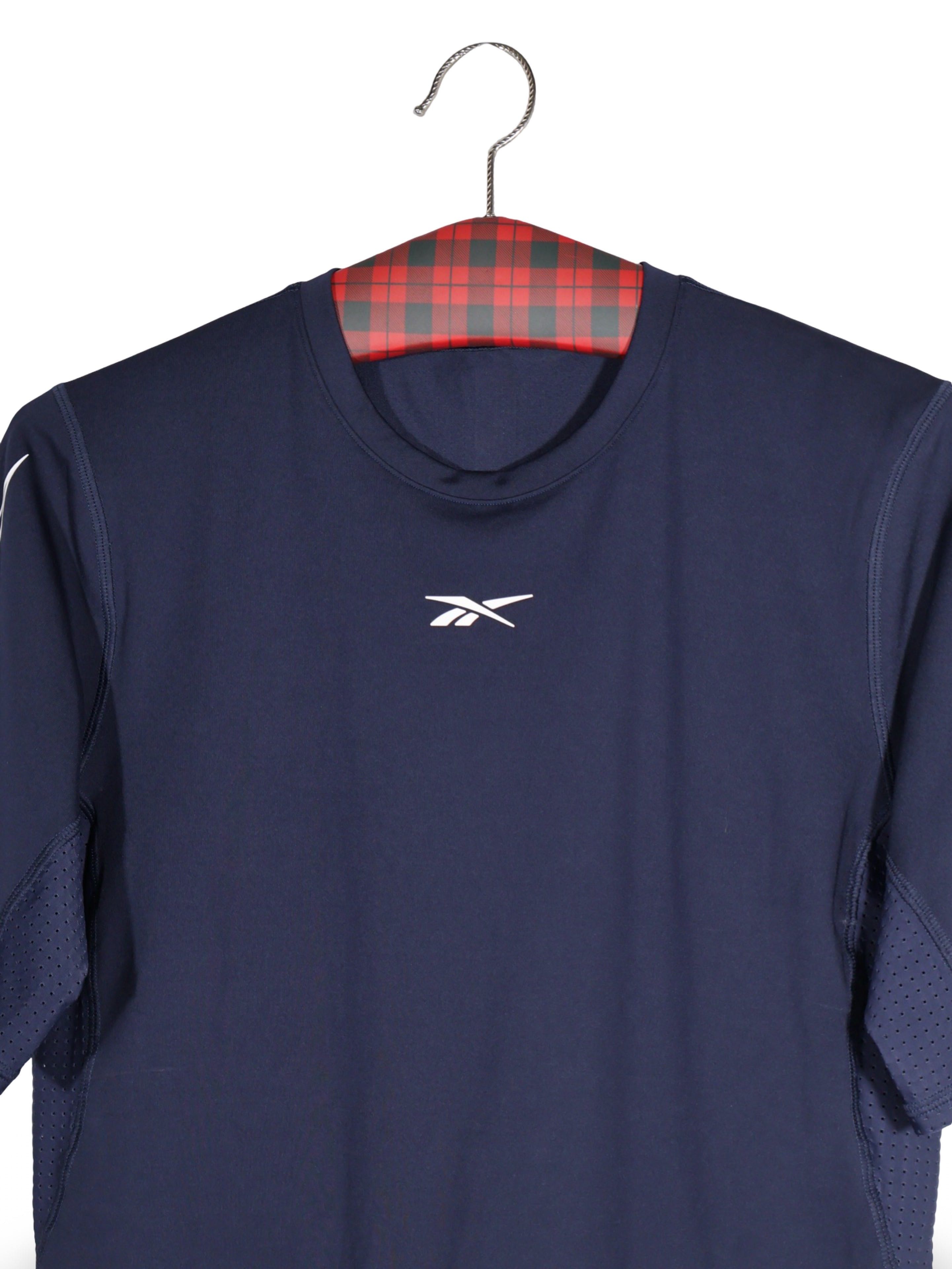 Tricou Reebok bleumarin cu detalii perforate – L – Bărbați - imagine 2