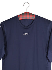 Tricou Reebok bleumarin cu detalii perforate – L – Bărbați - imagine 2