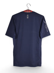 Tricou Reebok bleumarin cu detalii perforate – L – Bărbați - imagine 3