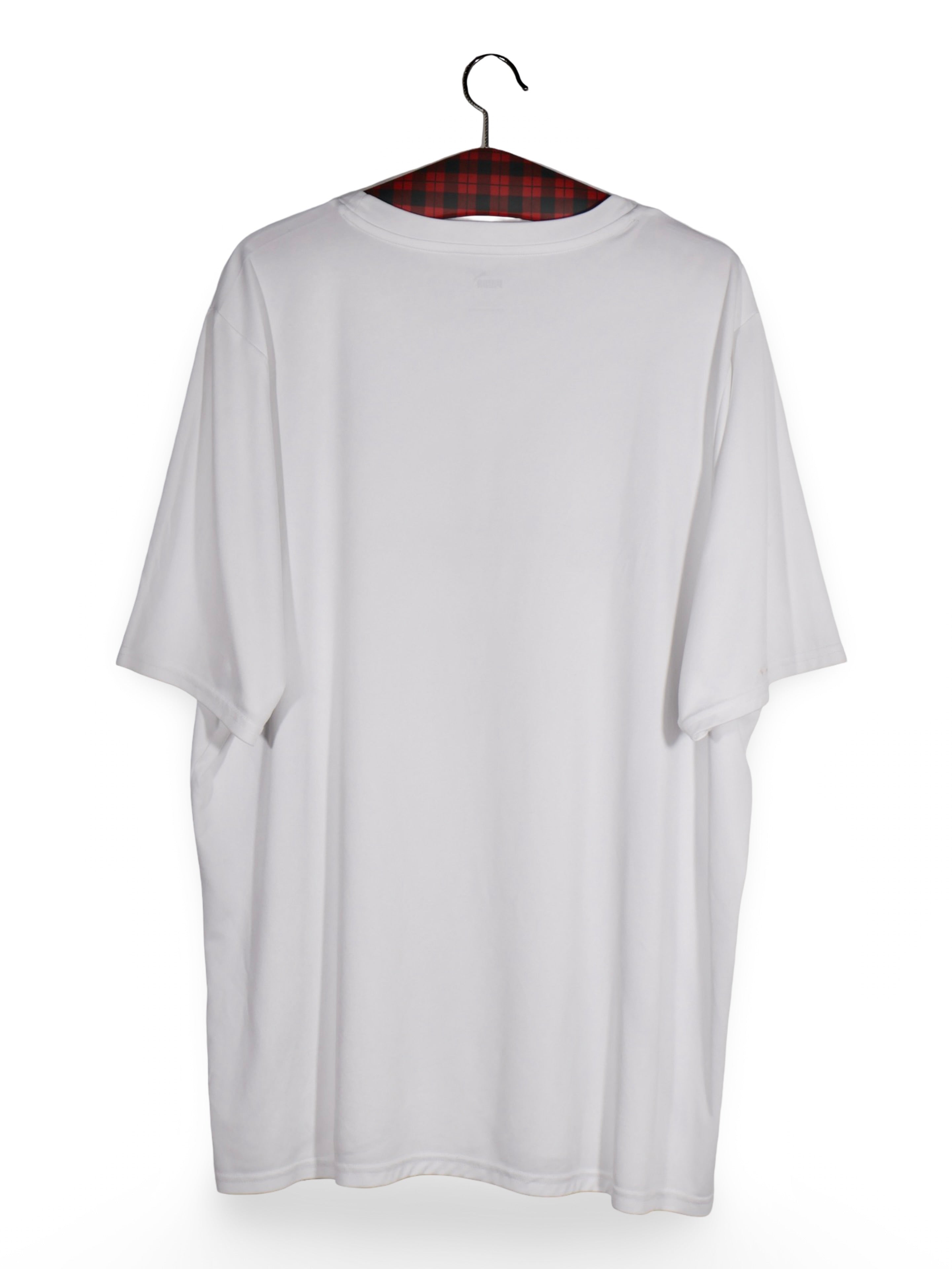 Tricou PUMA alb cu imprimeu sport – 3XL – Bărbați - imagine 3