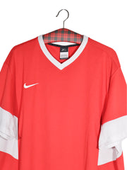 Tricou NIKE rosu cu detalii albe – XXL – Bărbați - imagine 2
